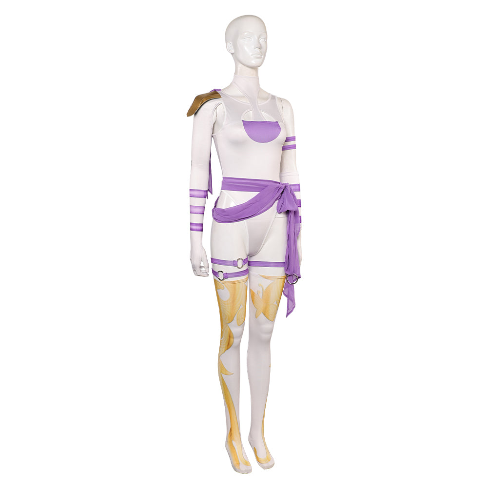 Psylocke Tenue de Phantom Purple Cosplay Costume