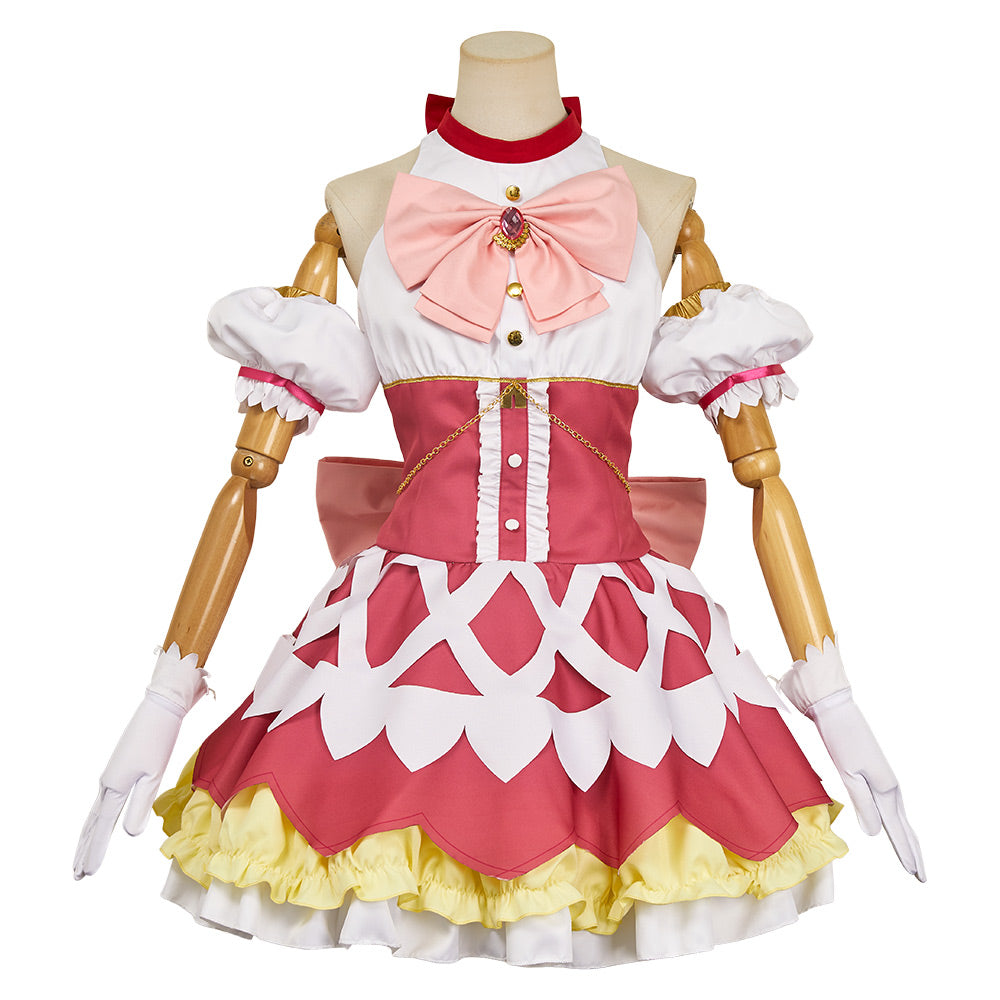 Puella Magi Madoka Magica The Movie(2026) Kaname Madoka Tenue Rose Cosplay Costume