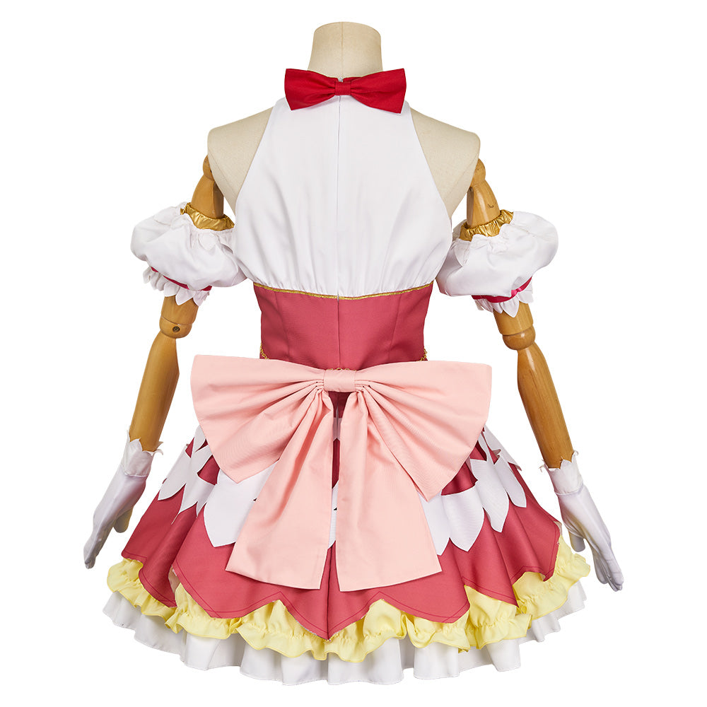 Puella Magi Madoka Magica The Movie(2026) Kaname Madoka Tenue Rose Cosplay Costume