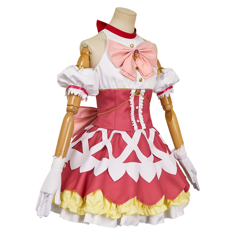 Puella Magi Madoka Magica The Movie(2026) Kaname Madoka Tenue Rose Cosplay Costume