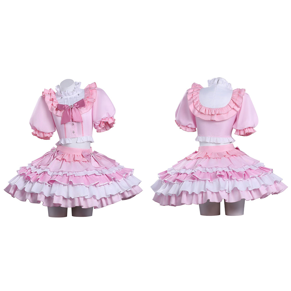 Puella Magi Madoka Magica(2026) Kaname Madoka Robe Rose Cosplay Costume