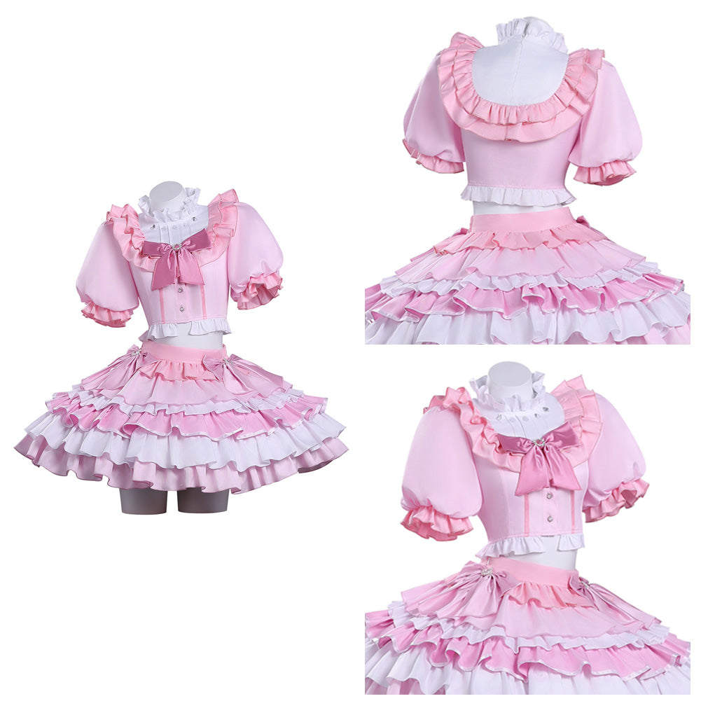 Puella Magi Madoka Magica(2026) Kaname Madoka Robe Rose Cosplay Costume