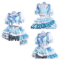 Puella Magi Madoka Magica(2026) Miki Sayaka Robe Bleue Cosplay Costume