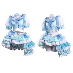 Puella Magi Madoka Magica(2026) Miki Sayaka Robe Bleue Cosplay Costume