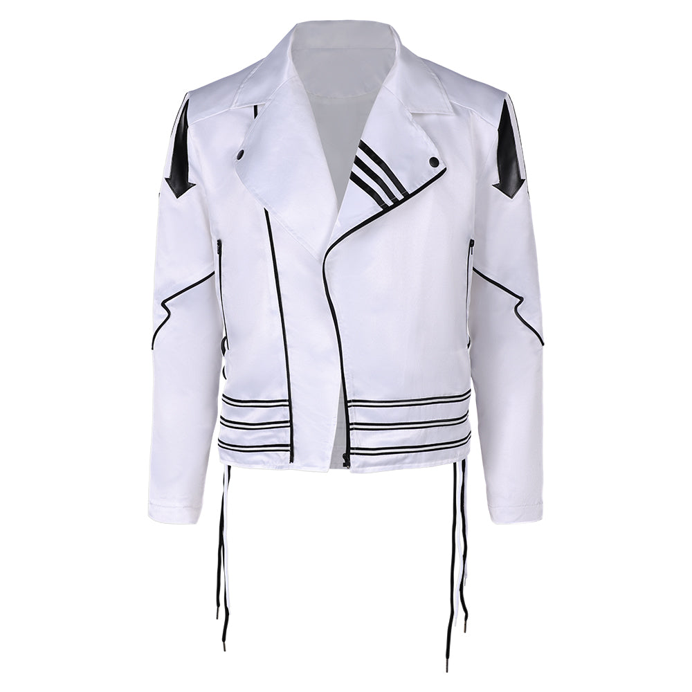 Queen Freddie Mercury Veste Blanche Cosplay Costume