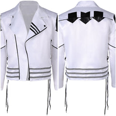Queen Freddie Mercury Veste Blanche Cosplay Costume