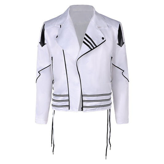 Queen Freddie Mercury Veste Blanche Cosplay Costume