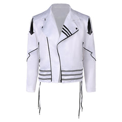 Queen Freddie Mercury Veste Blanche Cosplay Costume