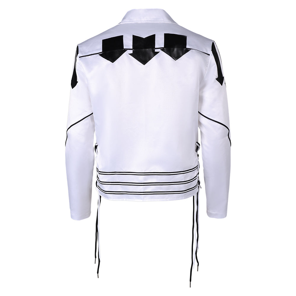 Queen Freddie Mercury Veste Blanche Cosplay Costume
