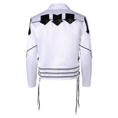 Queen Freddie Mercury Veste Blanche Cosplay Costume