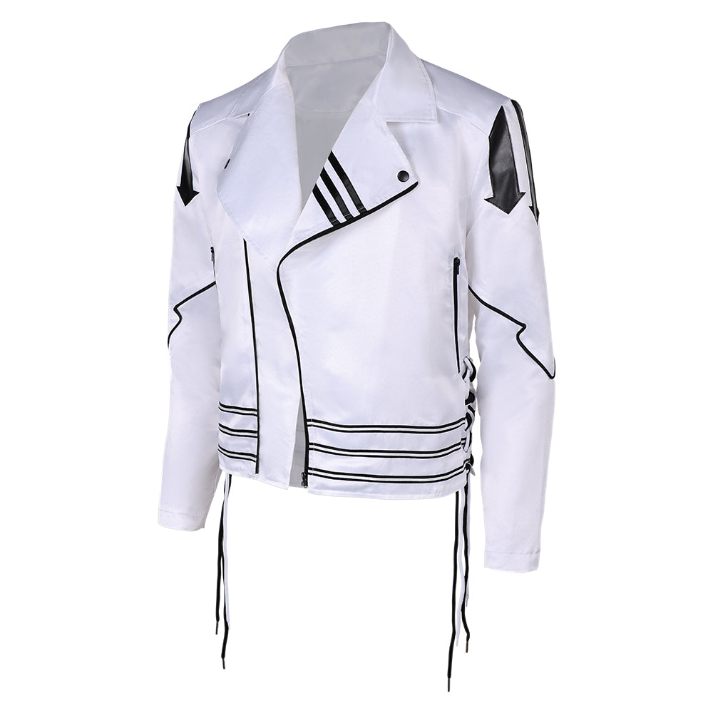 Queen Freddie Mercury Veste Blanche Cosplay Costume
