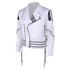 Queen Freddie Mercury Veste Blanche Cosplay Costume