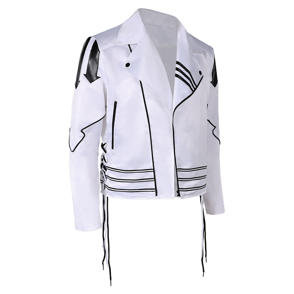 Queen Freddie Mercury Veste Blanche Cosplay Costume