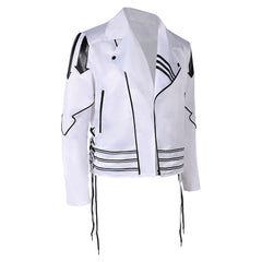 Queen Freddie Mercury Veste Blanche Cosplay Costume
