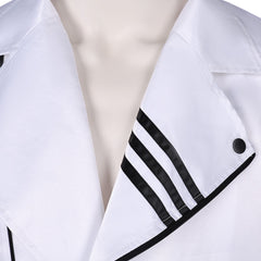 Queen Freddie Mercury Veste Blanche Cosplay Costume