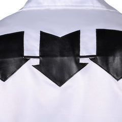 Queen Freddie Mercury Veste Blanche Cosplay Costume