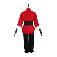 Ranma Nibun-no-Ichi Saotome Ranma Tenue Rouge et Noire Cosplay Costume