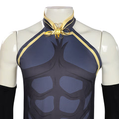 Record of Ragnarok Qin Shi Huang Tenue Jaune Cosplay Costume