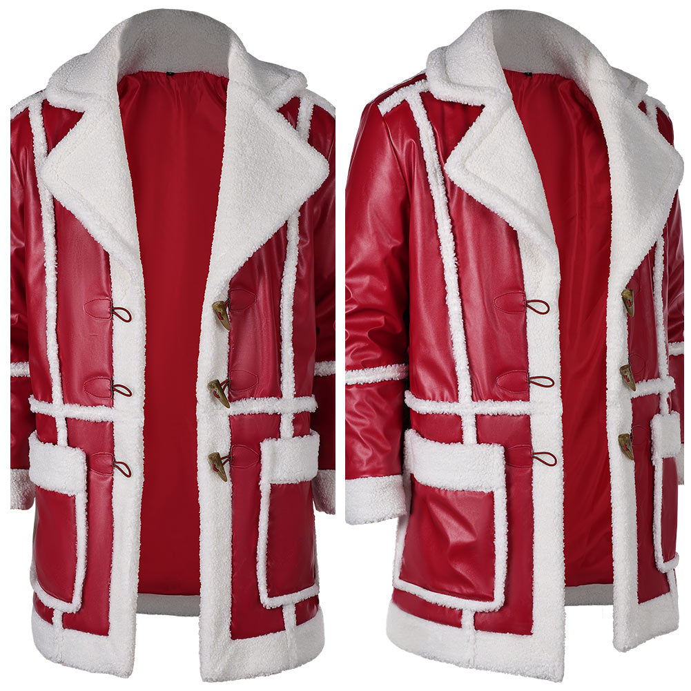 Red One(2024) Nick Santa Claus Père Noël Veste Rouge Cosplay Costume