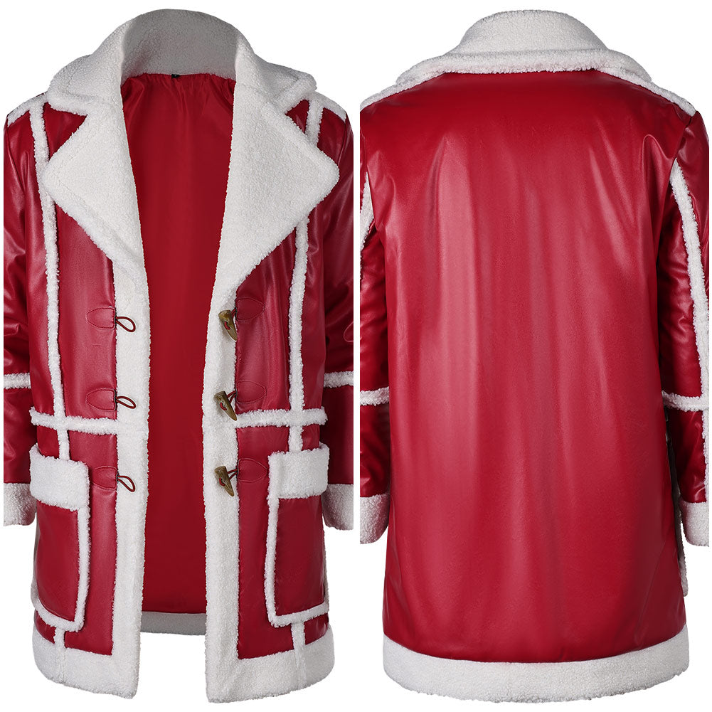 Red One(2024) Nick Santa Claus Père Noël Veste Rouge Cosplay Costume