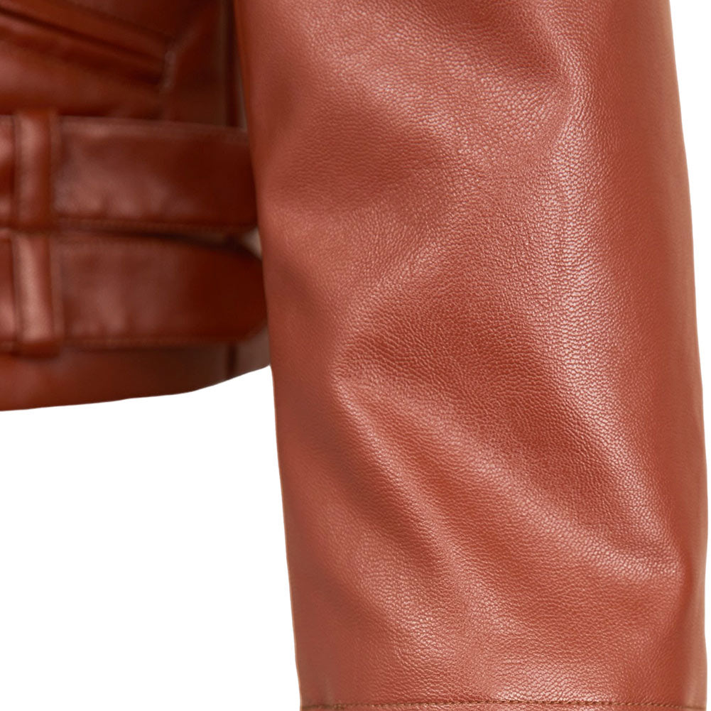 Resident Evil 30e Anniversaire Grace Ashcroft Veste Rouge Brique Cosplay Costume