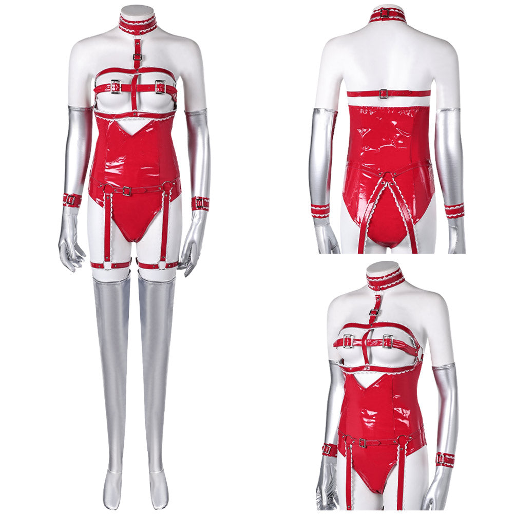 Resident Evil 4 Ada Wong Lingerie Sexy Rouge Cosplay Costume