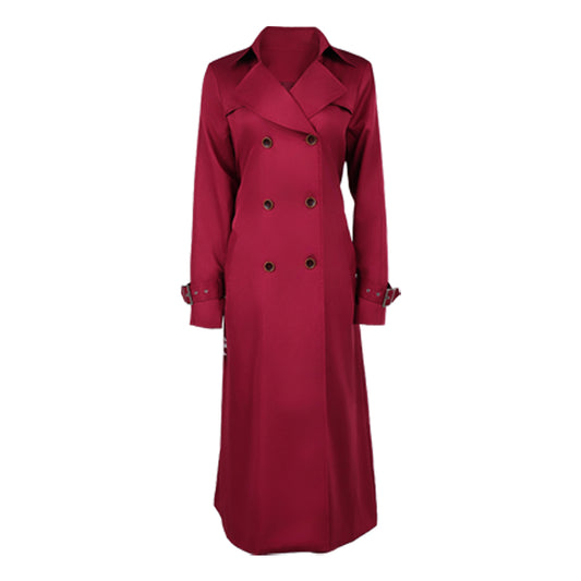 Resident Evil Requiem(2026) Alyssa Ashcroft Trench-coat Manteau Rouge Cosplay Costume