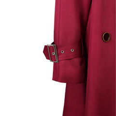 Resident Evil Requiem(2026) Alyssa Ashcroft Trench-coat Manteau Rouge Cosplay Costume