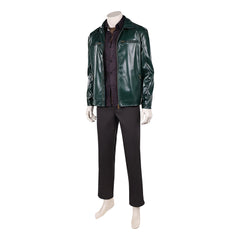 Retour à Silent Hill(2026) James Sunderland Tenue Noire et Verte Cosplay Costume