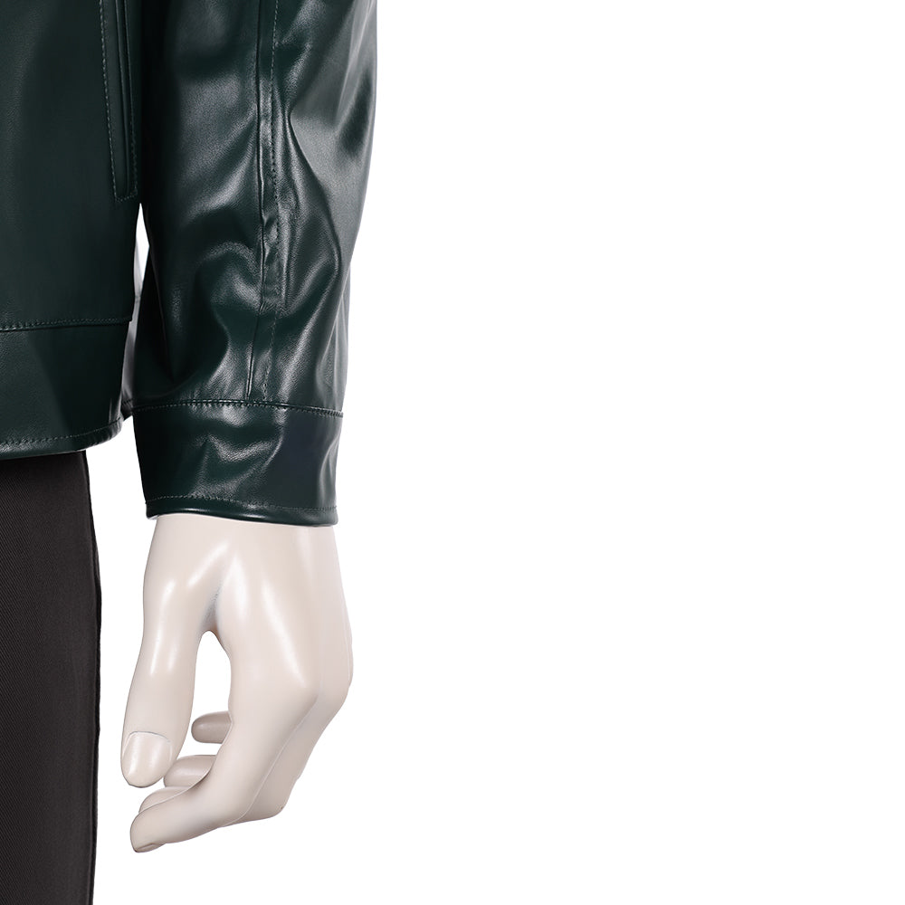 Retour à Silent Hill(2026) James Sunderland Tenue Noire et Verte Cosplay Costume