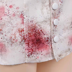 Return to Silent Hill(2026) Infirmière Uniforme Blanc Endommagé Cosplay Costume