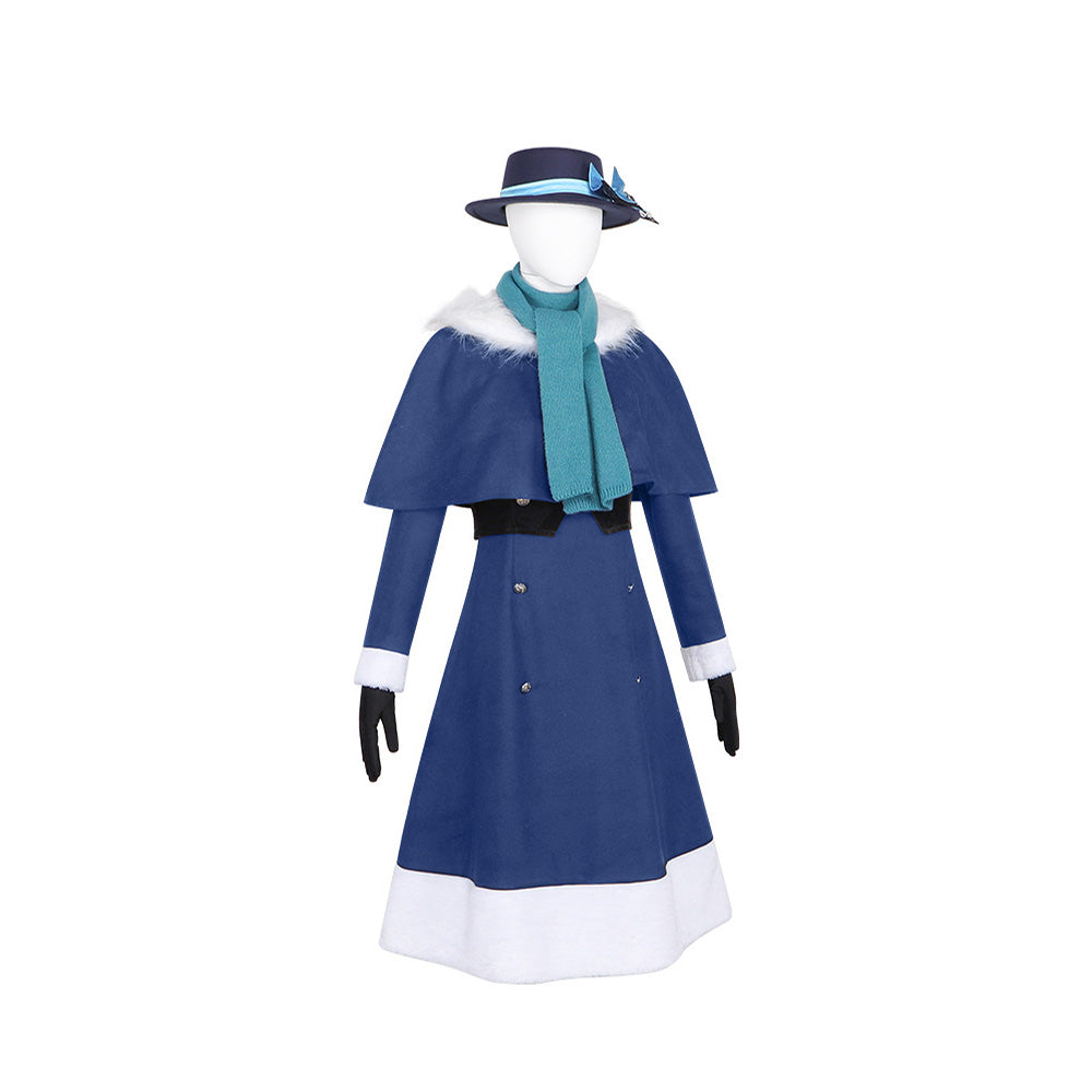 Reverse1999 Vertin Robe Bleue Cosplay Costume