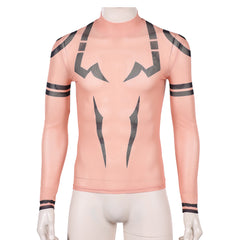 Saison 3(2026) Sukuna Haut Imprimé Tatouage Cosplay Costume