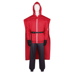 SANDA(2025) Le Père Noël Tenue Rouge de Cape Cosplay Costume