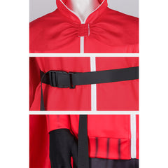 SANDA(2025) Le Père Noël Tenue Rouge de Cape Cosplay Costume