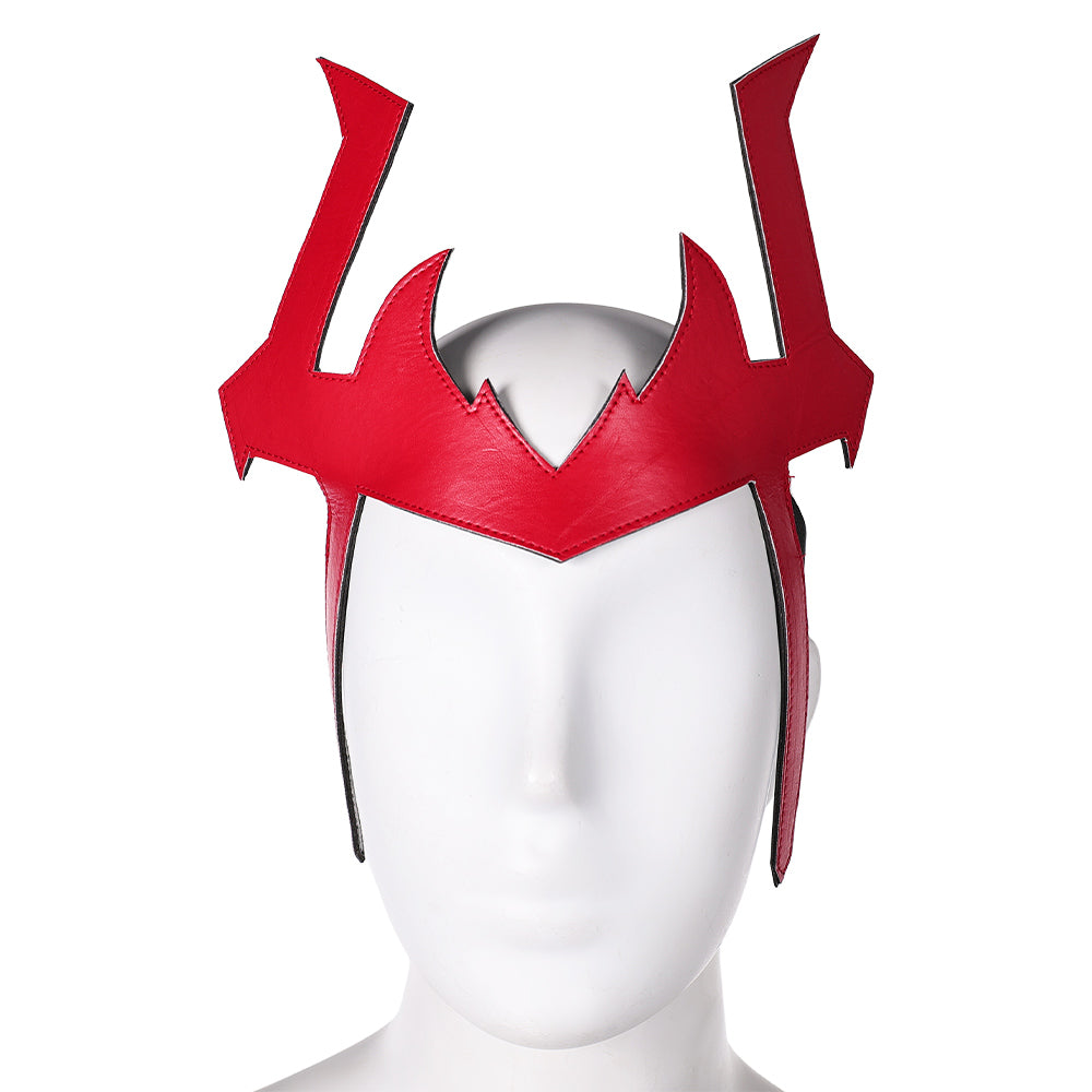 Scarlet Witch Tenue d'Impression Rouge Cosplay Costume