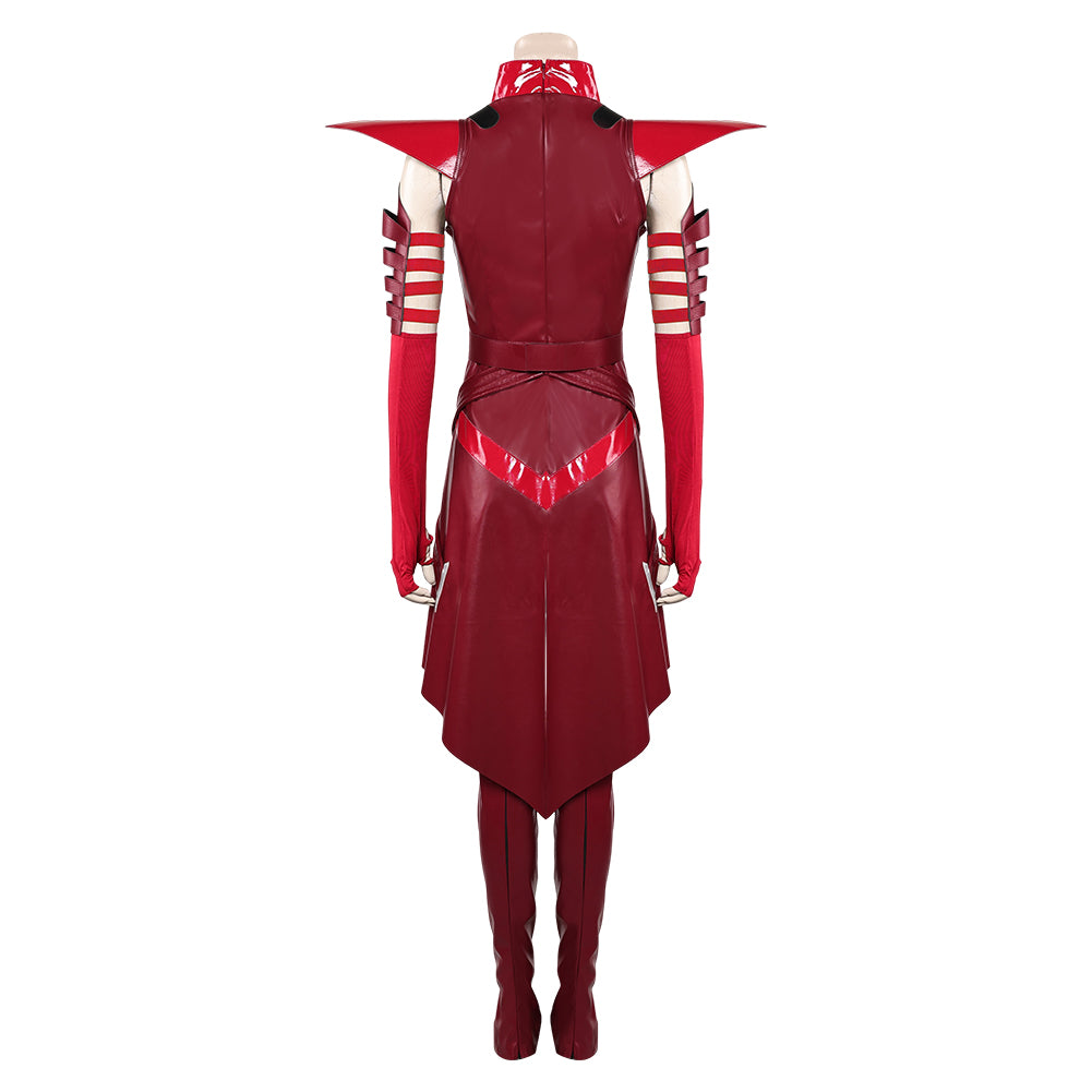 Scarlet Witch Wanda Django Maximoff Cosplay Costume