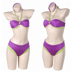 Scooby-Doo Daphne Blake Maillot de Bain Bikini Violet Cosplay Costume