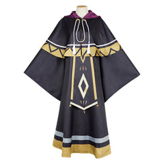 Secrets of The Silent Witch Monica Everett Robe Noire Cosplay Costume