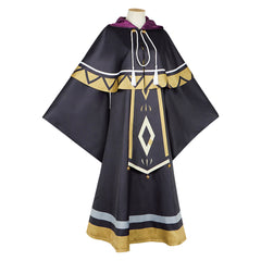 Secrets of The Silent Witch Monica Everett Robe Noire Cosplay Costume