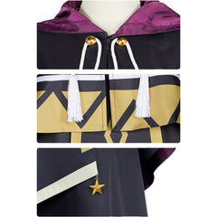 Secrets of The Silent Witch Monica Everett Robe Noire Cosplay Costume