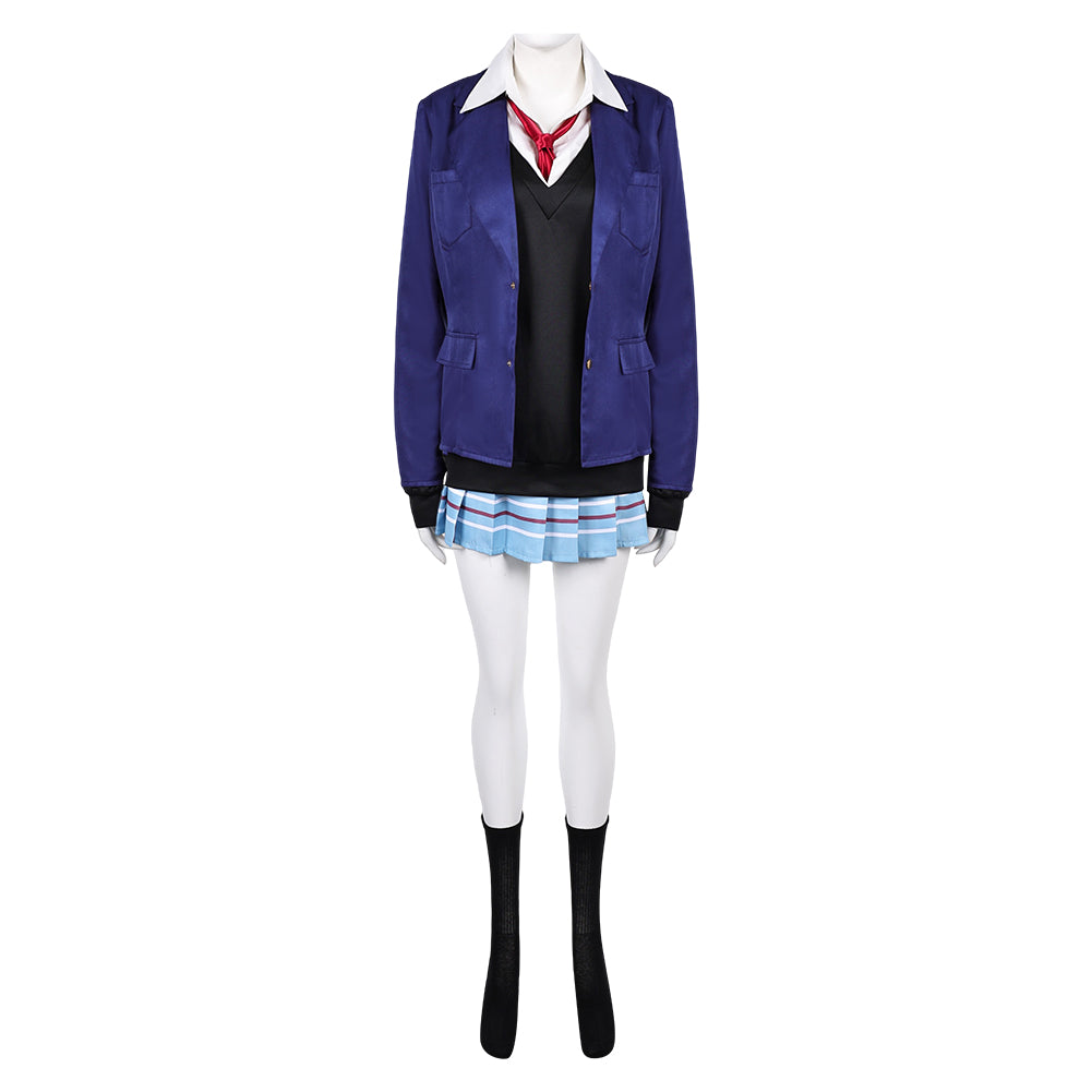 Sexy Cosplay Doll 2(2025) Kitagawa Marin Uniforme Bleu et Noire Cosplay Costume