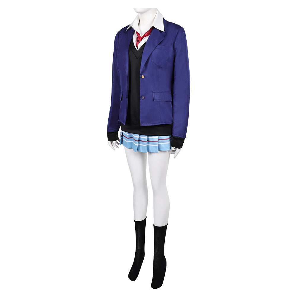 Sexy Cosplay Doll 2(2025) Kitagawa Marin Uniforme Bleu et Noire Cosplay Costume