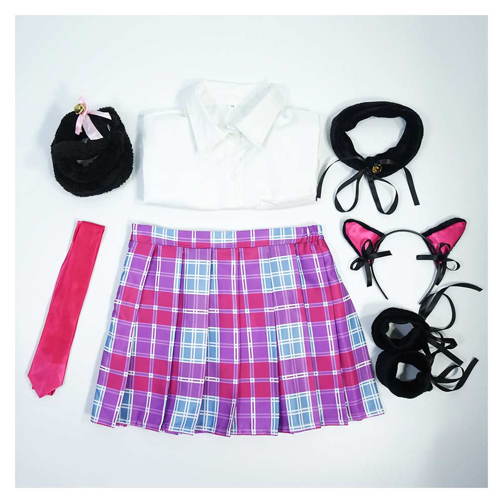 Sexy Cosplay Doll Kitagawa Marin Chat JK Robe Cosplay Costume