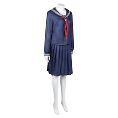 Silent Hill F(2025) Chiko Fukuwaka Uniforme Scolaire Bleu Cosplay Costume