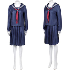 Silent Hill F(2025) Chiko Fukuwaka Uniforme Scolaire Bleu Cosplay Costume