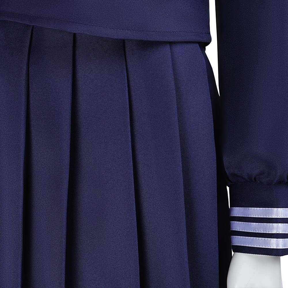 Silent Hill F(2025) Hinako Fukami JK Robe Uniforme Scolaire Bleu Cosplay Costume