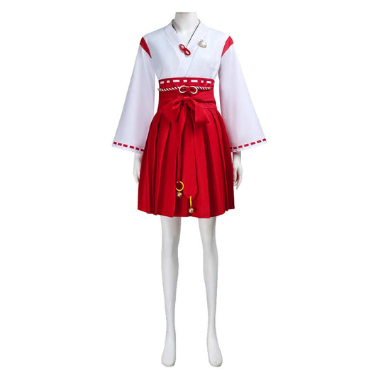 Silent Hill F(2025) Shimizu Hinako Robe Blanche et Rouge Cosplay Costume