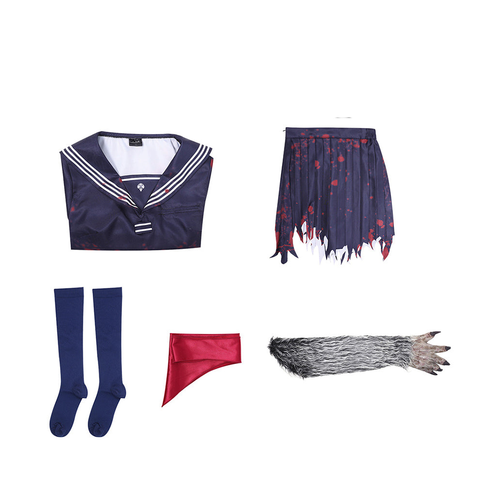 Silent Hill F(2025) Shimizu Hinako Uniforme Endommagé Cosplay Costume