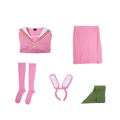 Silent Hill F(2025) Shimizu Hinako Unifrome Scolaire Rose Cosplay Costume